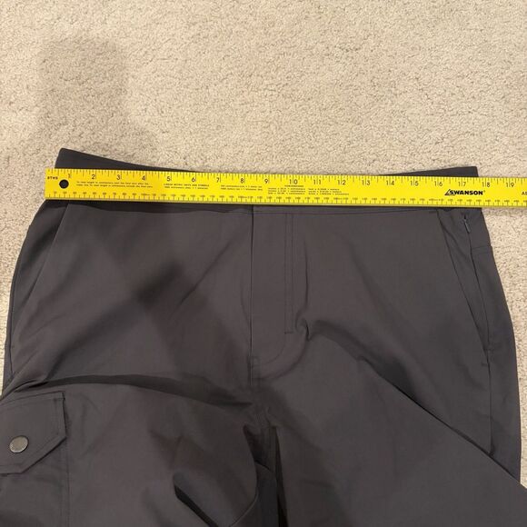 NWOT Rhone Men’s Boathouse Cargo Pants Grey MSRP $138 Elastic Waist Size Large - Picture 5 of 11